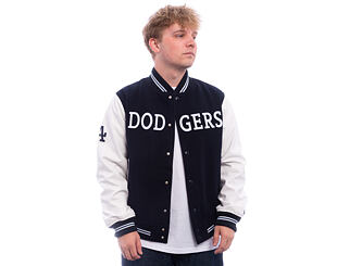 Bunda New Era - MLB Wordmark Varsity Jacket - LA Dodgers - Navy