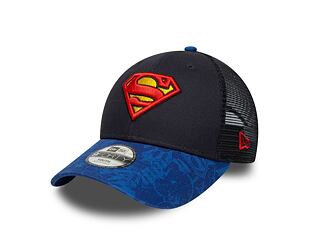 Dětská Kšiltovka New Era - Seasonal Superman 9FORTY - Azure