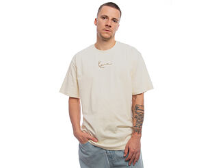 Triko Karl Kani - Signature Star Print T-Shirt - Beige