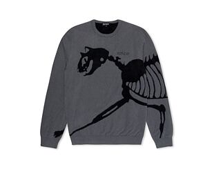 Svetr Rip N Dip - Fossil Mohair Knit Sweater - Charcoal