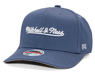 Kšiltovka Mitchell & Ness - Branded Script Stretch  - Periwinkle Blue