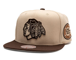 Kšiltovka Mitchell & Ness - NHL Fashion Basic 2T - Chicago Blackhawks - Cream