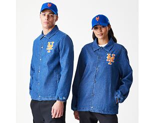 Bunda New Era - MLB Denim Coach Jacket - NY Mets - Denim