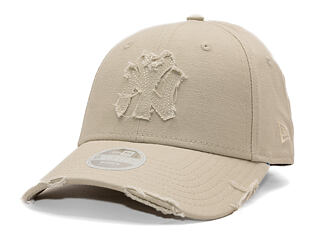 Dámská Kšiltovka New Era - MLB Distressed 9FORTY - NY Yankees - Stone