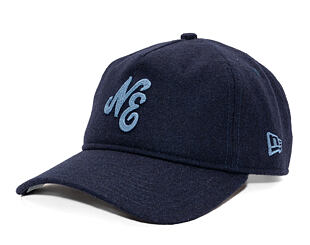 Kšiltovka New Era - Branded Melton Wool 9TWENTY - Navy
