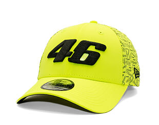 Kšiltovka New Era - Valentino Rossi VR46 All Over Print 9FORTY - VR46 - Yellow