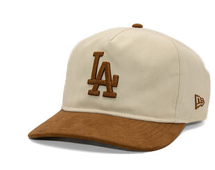 Kšiltovka New Era - MLB Suede Visor 9FIFTY A-Frame - LA Dodgers - Cream