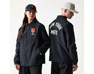Bunda New Era - MLB Coaches Jacket - NY Mets - Black