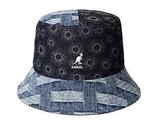 Klobouk Kangol - TRENDS PACK - Denim Mashup Bucket - Blue Picnic