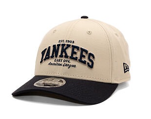 Kšiltovka New Era - MLB Wordmark 9FORTY M-CROWN - NY Yankees - Cream