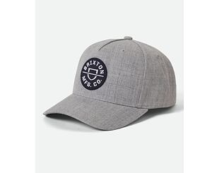 Kšiltovka Brixton - Crest MP Snapback - Heather Grey