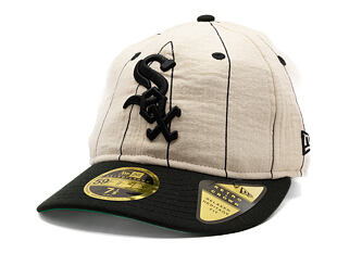 Kšiltovka New Era - MLB Retro Linen Pinstripe 59FIFTY Retro Crown - Chicago White Sox - Team Color