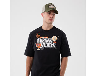 Triko New Era - MLB Icon Graphic Tee - NY Mets - Black
