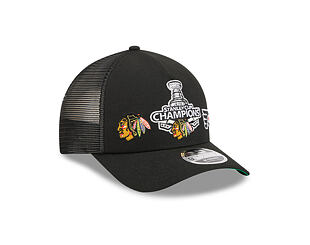 Kšiltovka New Era - NHL AF 26 Champion VC 9FORTY M-CROWN - Chicago Blackhawks - Black