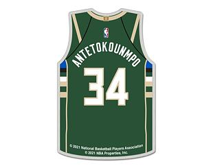 Připínáček WinCraft by Fanatics - NBA - Jewelry Card - Giannis Antetokounmpo