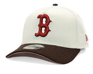 Kšiltovka New Era - MLB City Script - Boston Red Sox - Chrome White