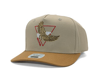 Kšiltovka Brixton - Opal C Np Mp Snapback - Sand/Dark Khaki