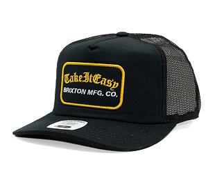 Kšiltovka Brixton - Take It Easy C Np Mp Trucker - Washed Black