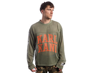 Triko s dlouhým rukávem Karl Kani - Stencil Mesh Boxy Longsleeve