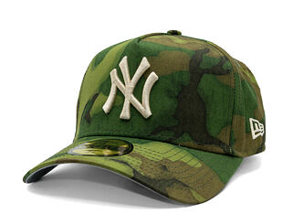 Kšiltovka New Era - MLB Ripstop Camo 59FORTY - NY Yankees - Woodland Camo