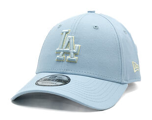 Kšiltovka New Era - MLB League Essential 9FORTY - LA Dodgers - Sky Blue / Yellow