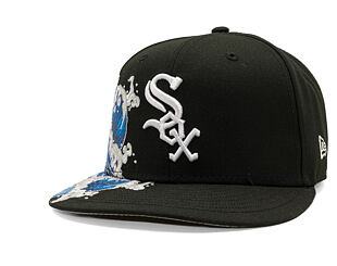 Kšiltovka New Era - MLB "Tidal Wave" 59FIFTY - Chicago White Sox - Black