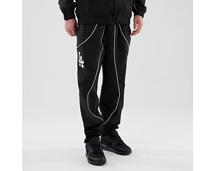 Kalhoty New Era - MLB Piping Track Pants - LA Dodgers - Black