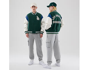 Bunda New Era - MLB Varsity Jacket - LA Dodgers - Cilantro Green