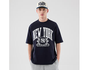 Triko New Era - MLB Arch Graphic Oversized Tee - NY Yankees - Navy