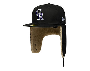 Kšiltovka New Era - MLB World Series Cooperstown Dog-Ear 59FIFTY - Colorado Rockies - Black