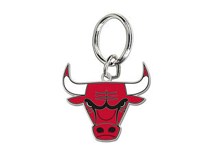 Přívěsek na Klíče Wincraft - NBA - Cloisonne Key Ring - Chicago Bulls