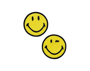 Nažehlovačka Monoquick - Smajlíci Smiley 3 cm