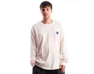 Triko s dlouým rukávem Champion - White Long Sleeve Crewneck T-Shirt