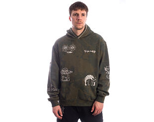 Mikina Rip N Dip - Blonded Hoodie (Forest Camo)