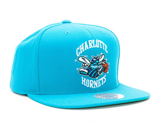 Kšiltovka Mitchell & Ness Solid Team Colour Charlotte Hornets Snapback