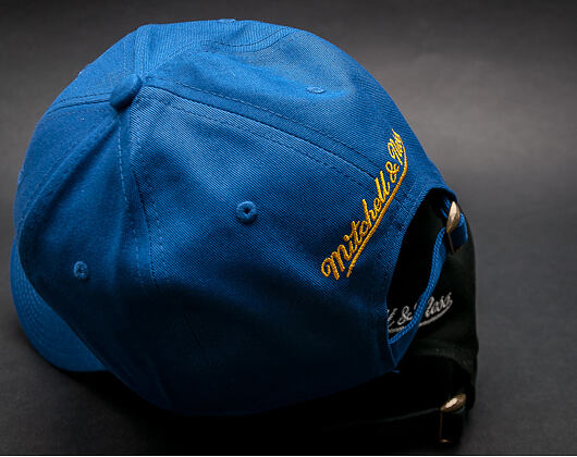 Kšiltovka Mitchell & Ness Low Pro Golden State Warriors Blue Strapback