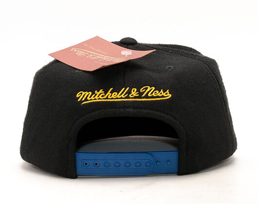 Kšiltovka Mitchell & Ness Tonal Texture French Terry Golden State Warriors Black Snapback