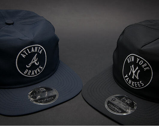 Kšiltovka New Era Taslan Emblem New York Yankess Black 9FIFTY Clipback