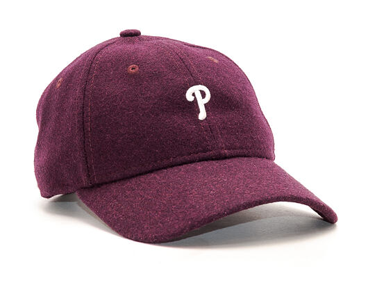 Kšiltovka New Era Melton Mini Classic Philadelphia Phillies Maroon 9TWENTY Strapback