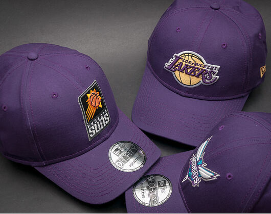 Kšiltovka New Era Team Phoenix Suns Purple 9FORTY Strapback