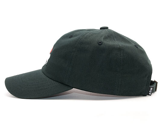 Kšiltovka HUF Thrasher Curve Visor Black Strapback
