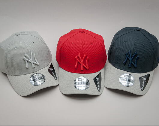 Kšiltovka New Era Diamond Era New York Yankees 39THIRTY Scarlet/Grey