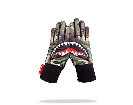 Rukavice Sprayground Shark Mouth Camo