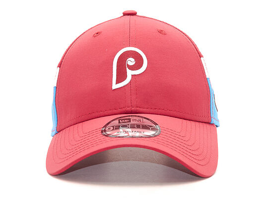 Kšiltovka New Era Side Block Curve Philadelphia Phillies 9FORTY Red/Blue Strapback