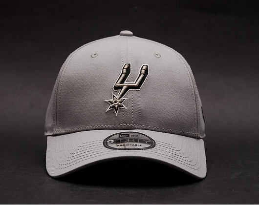 Kšiltovka New Era Team San Antonio Spurs 9FORTY Grey Strapback