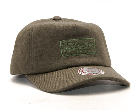 Kšiltovka Mitchell & Ness Throwback Olive Snapback