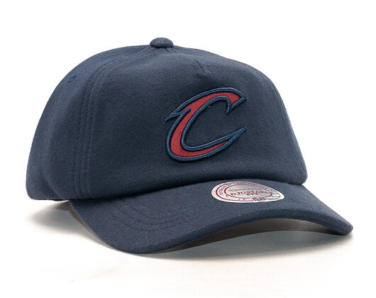 Kšiltovka Mitchell & Ness Throwback Cleveland Cavaliers Navy Snapback