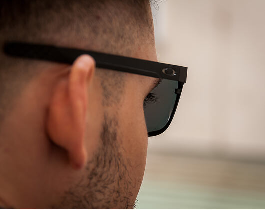 Sluneční Brýle Oakley Holbrook Metal Matte Black/Red Iridium OO4123–0255