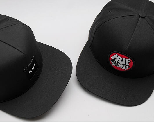 Kšiltovka HUF Rhythm Black Snapback