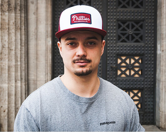 Kšiltovka New Era Emblem Foam Snap Philadelphia Phillies White/Carmine 9FIFTY Snapback